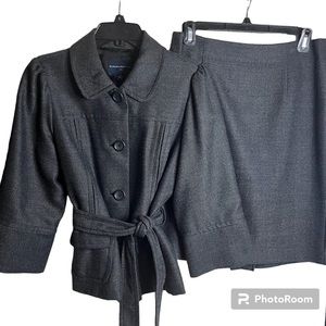 Banana Republic Gray Peacoat Wool SuitWork Classy Jacket.Skirt listed separately